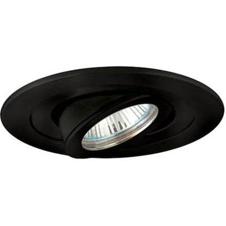 Jesco Adjustable Gimbal Ring Trim- Black TM208BK